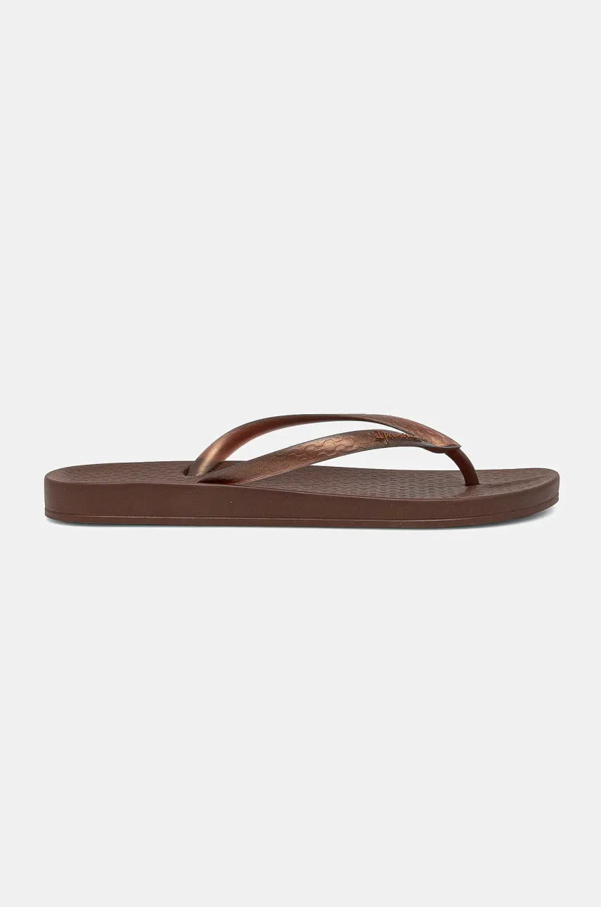 Вьетнамки Ipanema ANATOMICA TA женские цвет коричневый на плоском ходу 81030-BB622 Вьетнамки Ipanema ANATOMICA TA женские цвет коричневый на плоском ходу 81030-BB622