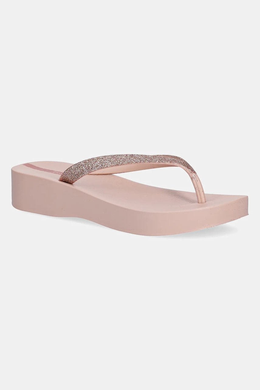 Ipanema șlapi MESH CHIC PL culoarea roz, toc pana, 83386-BD733 Ipanema șlapi MESH CHIC PL culoarea roz, toc pana, 83386-BD733
