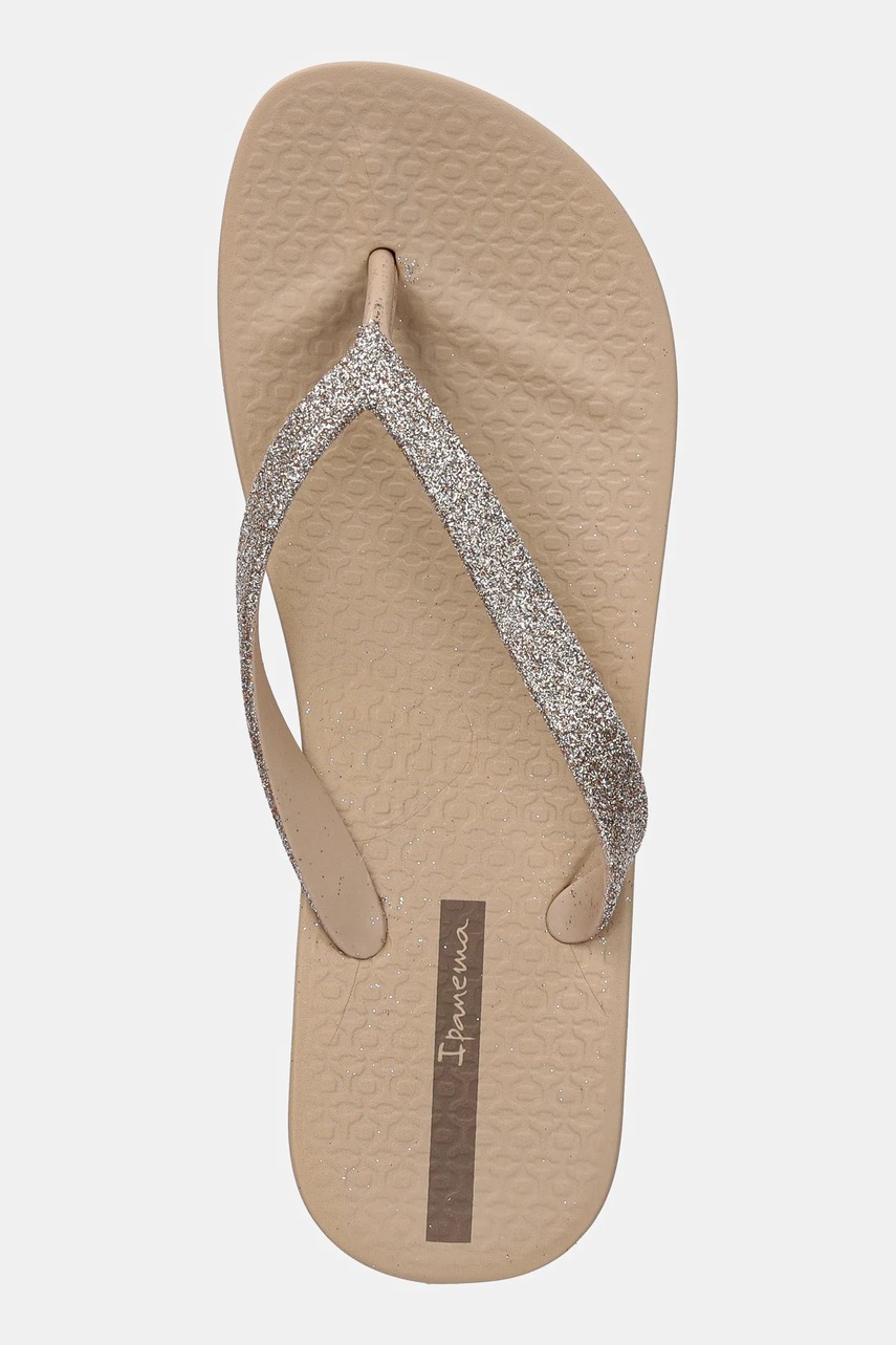 Σαγιονάρες Ipanema MESH CHIC PL χρώμα: μπεζ, 83386-BD734 φωτογραφία