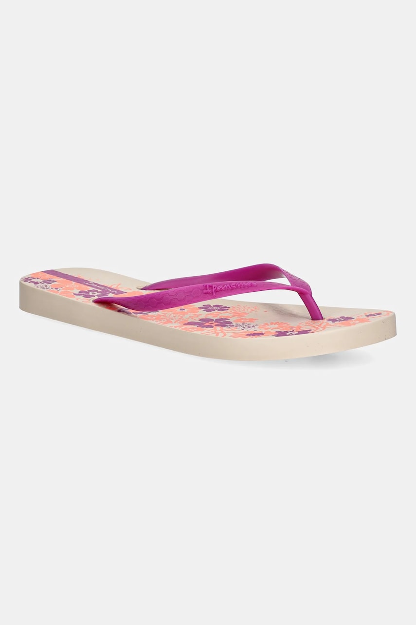 Ipanema șlapi CLASSIC HAPP culoarea violet, cu toc plat, 83582-AW923 Ipanema șlapi CLASSIC HAPP culoarea violet, cu toc plat, 83582-AW923