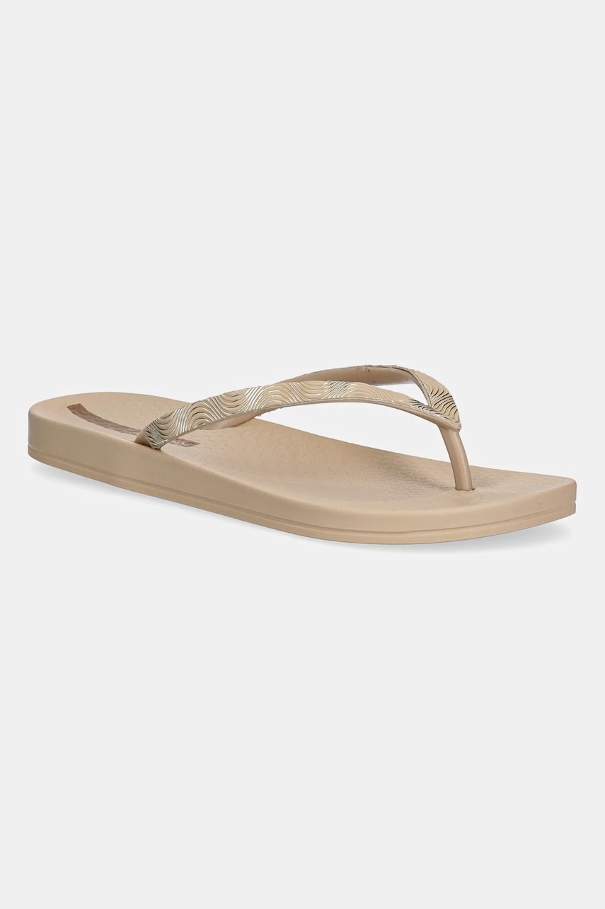 Ipanema șlapi MESH IX FEM culoarea bej, cu toc plat, 83651-BB808 Ipanema șlapi MESH IX FEM culoarea bej, cu toc plat, 83651-BB808