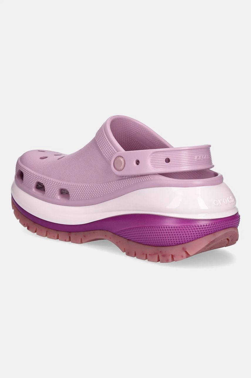 Crocs papucs Classic Mega Crush Clog lila, női, platformos, 207988.5BX termék 2. képe