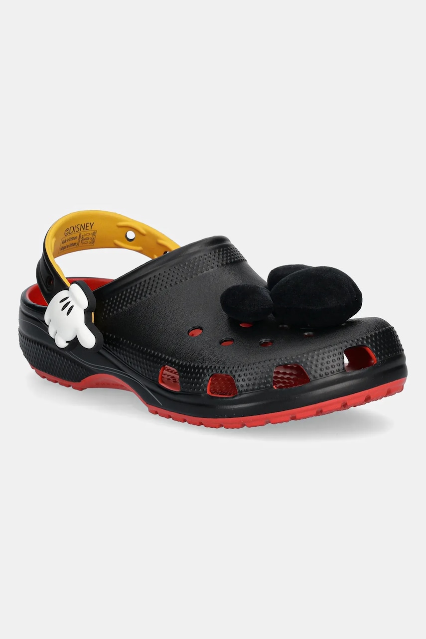 Crocs papuci Classic Iam Mickey Clog femei, culoarea negru, 209895-8C1 Crocs papuci Classic Iam Mickey Clog femei, culoarea negru, 209895-8C1