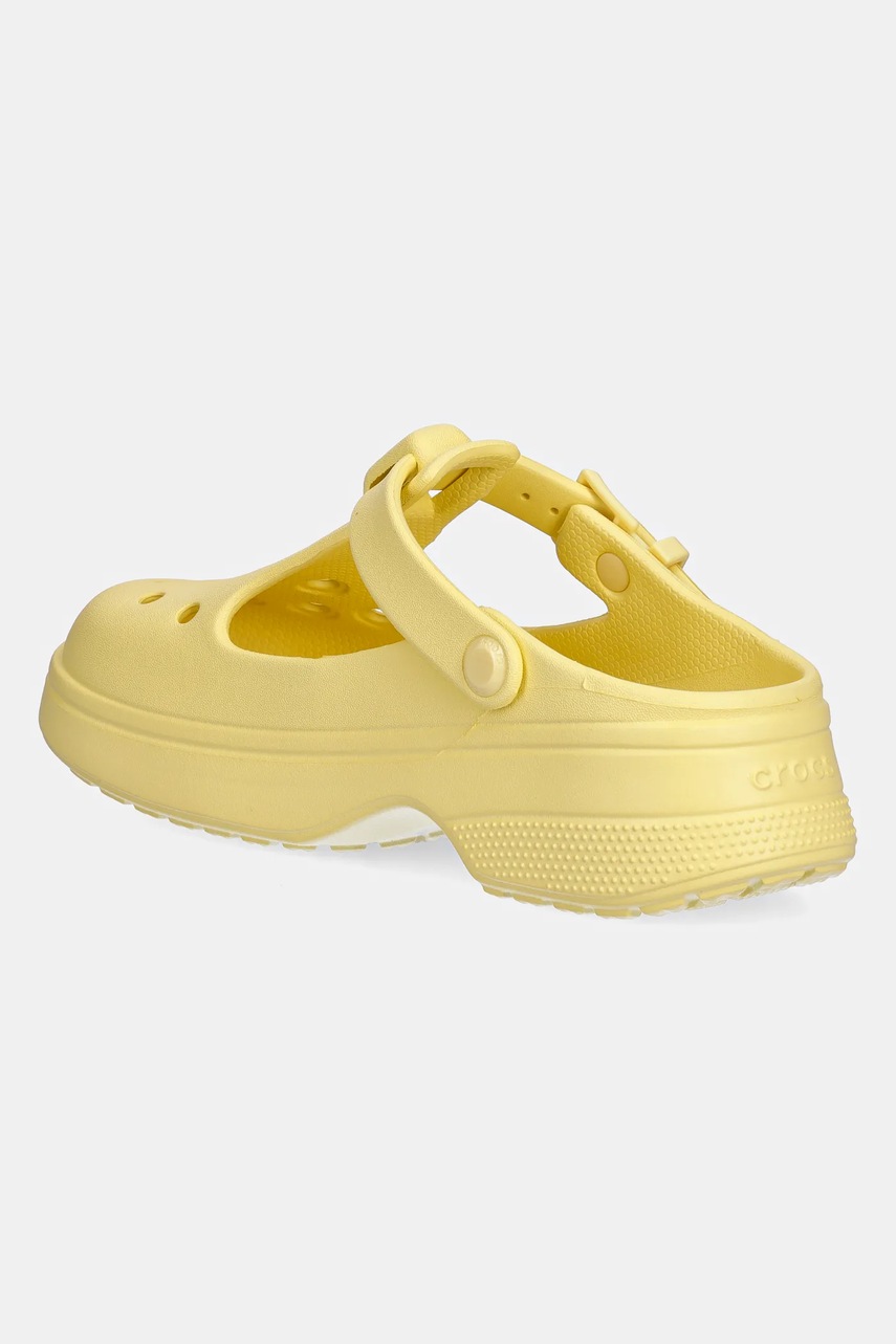 Crocs papucs Classic Mary Jane Clog sárga, női, platformos, 210581-78R termék 2. képe