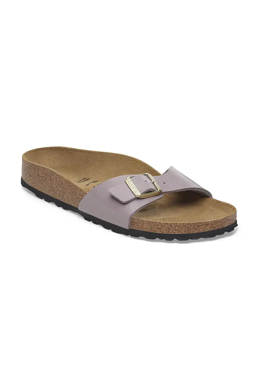 Шлепанцы Birkenstock Madrid Graceful женские цвет фиолетовый 1029458 Шлепанцы Birkenstock Madrid Graceful женские цвет фиолетовый 1029458
