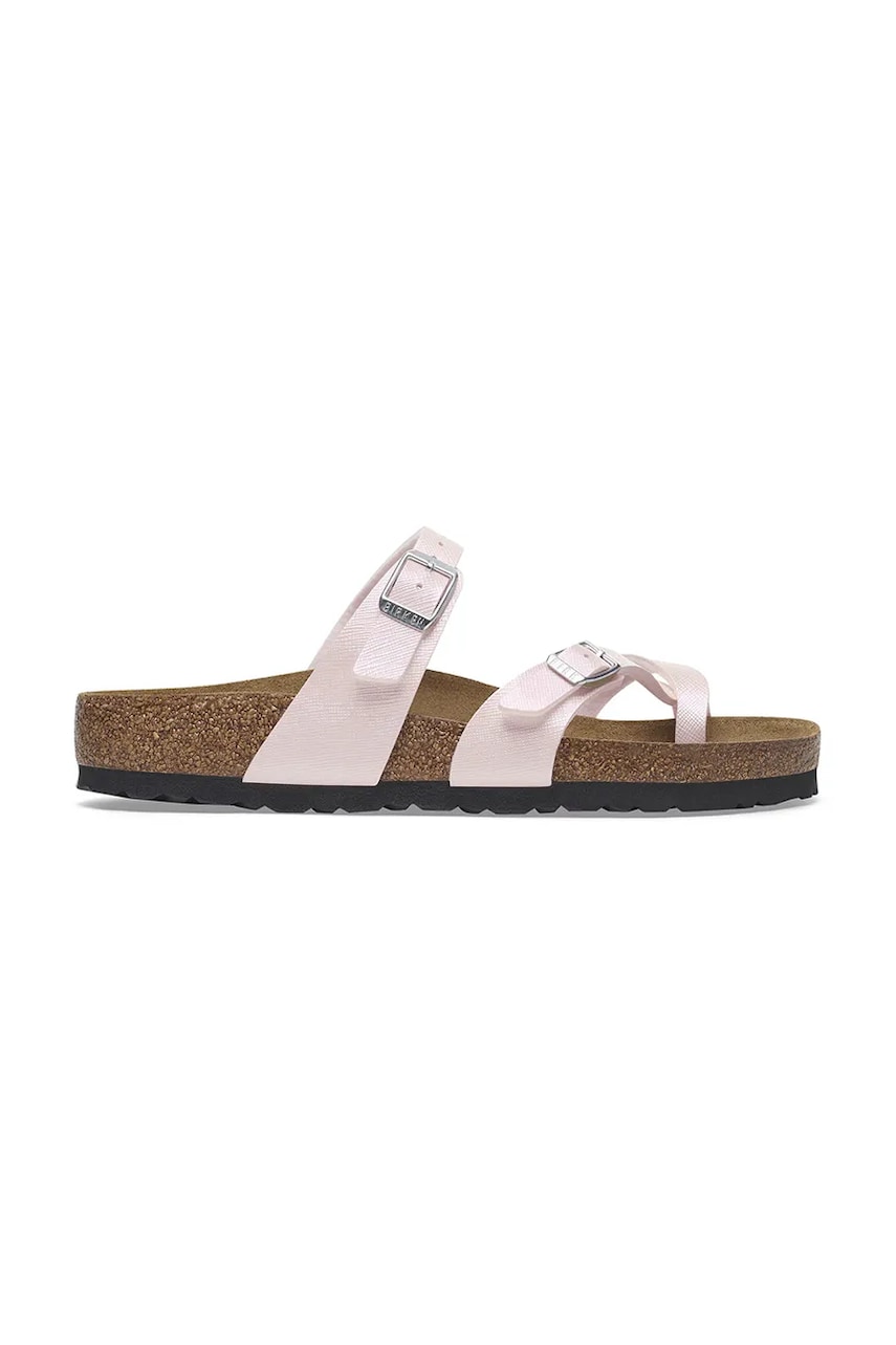 Birkenstock papuci Mayari femei, culoarea roz, 1029229 Birkenstock papuci Mayari femei, culoarea roz, 1029229