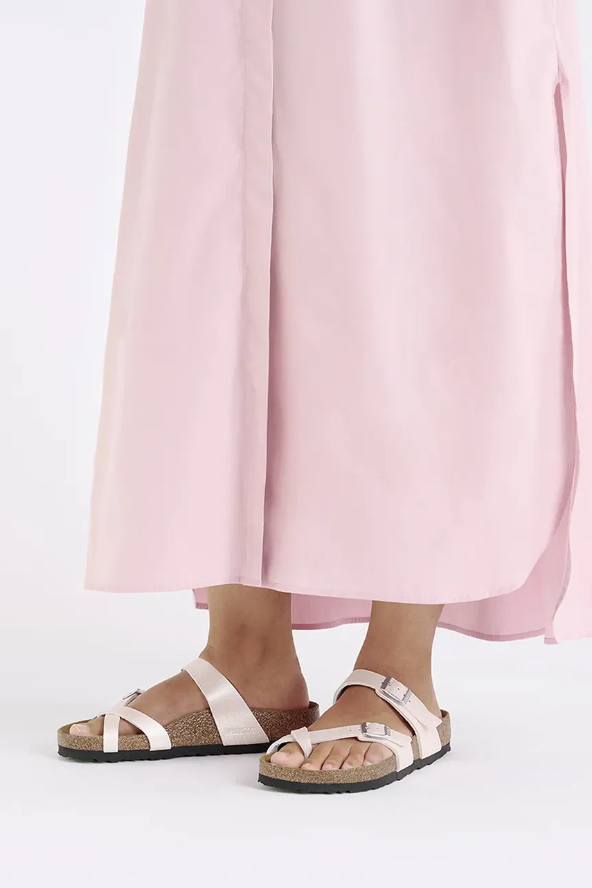 Шльопанці Birkenstock Mayari жіночі колір рожевий 1029229 