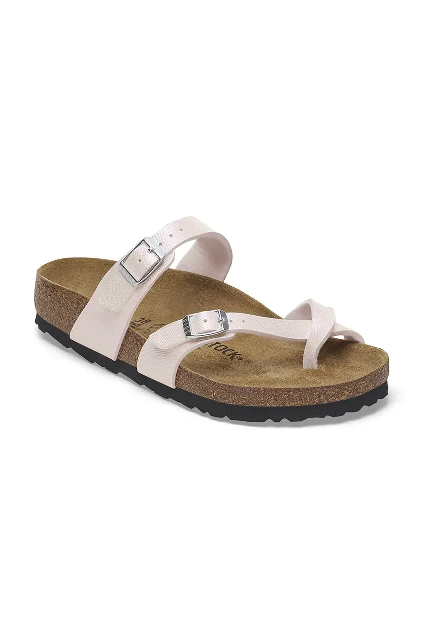 Шлепанцы Birkenstock Mayari женские цвет розовый 1029229 Шлепанцы Birkenstock Mayari женские цвет розовый 1029229