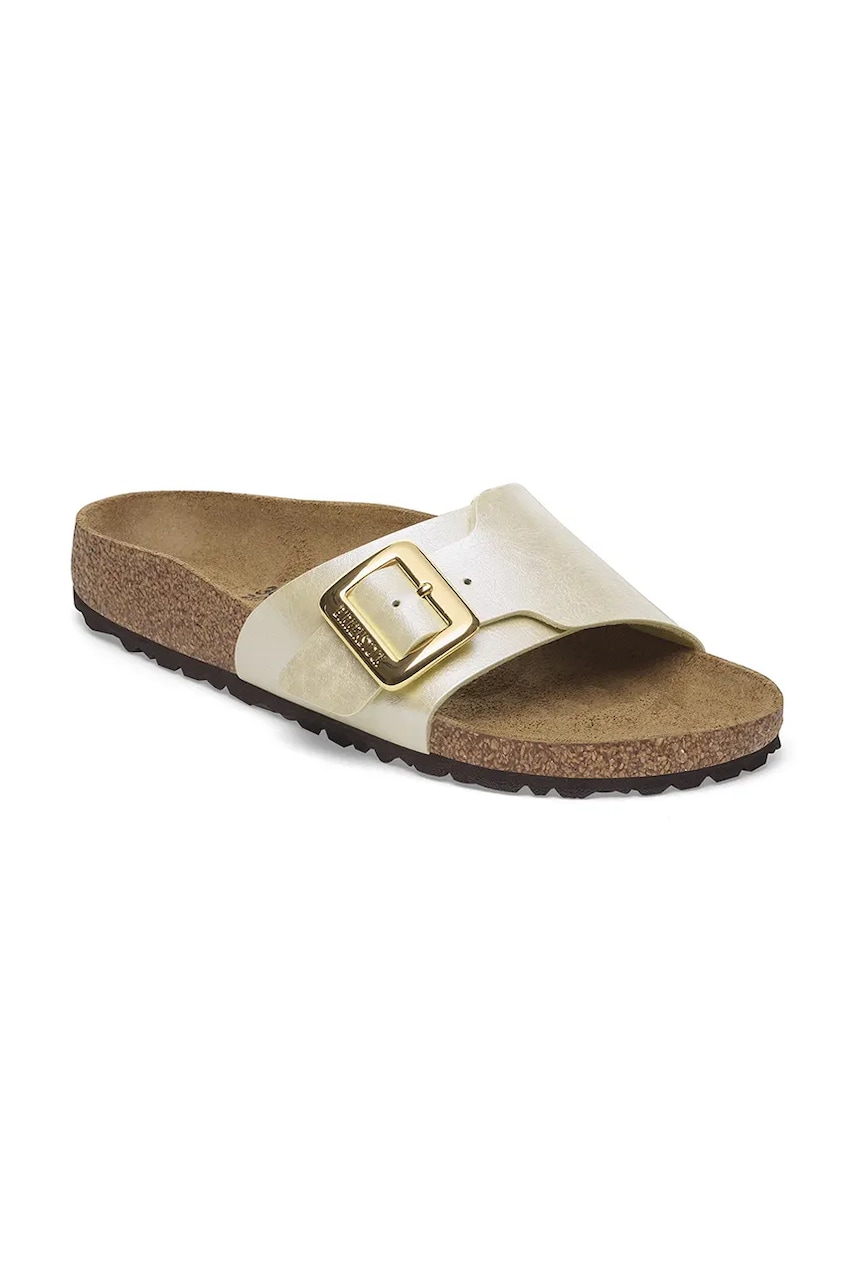 Шлепанцы Birkenstock Catalina Graceful Cushion Buckle женские цвет белый 1029393 Шлепанцы Birkenstock Catalina Graceful Cushion Buckle женские цвет белый 1029393