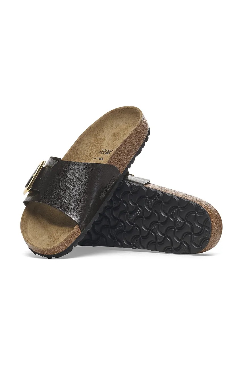 Шльопанці Birkenstock Catalina Graceful Cushion Buckle жіночі колір чорний 1029481 