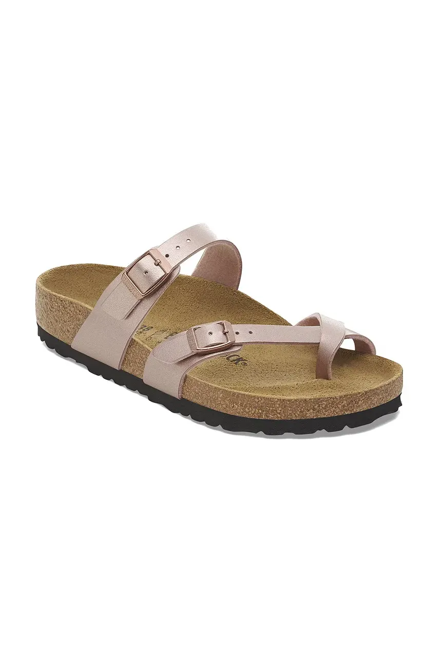 Шлепанцы Birkenstock Mayari женские цвет розовый 1029817 Шлепанцы Birkenstock Mayari женские цвет розовый 1029817