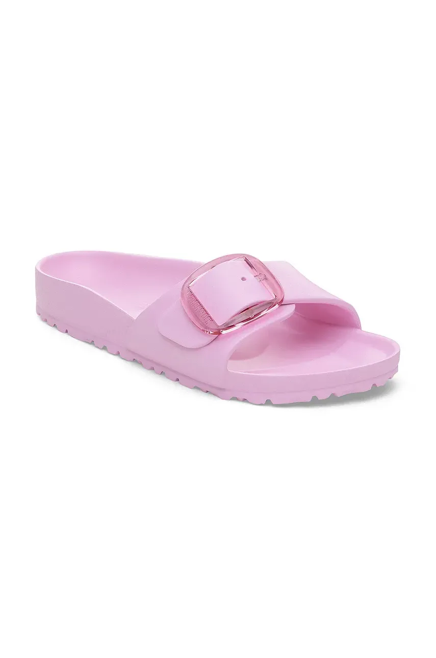 Шлепанцы Birkenstock Madrid Big Buckle EVA женские цвет розовый 1029615 Шлепанцы Birkenstock Madrid Big Buckle EVA женские цвет розовый 1029615