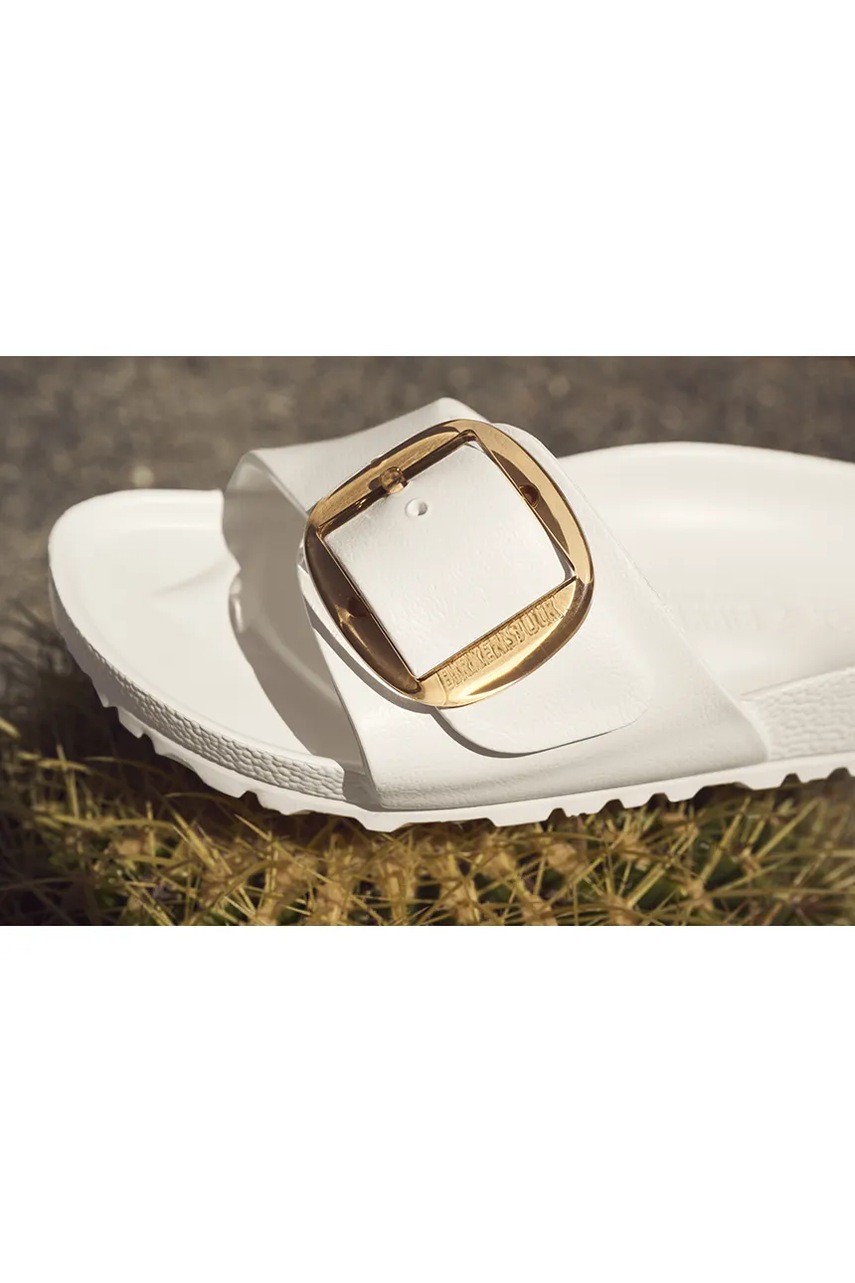 Шльопанці Birkenstock Madrid Big Buckle EVA жіночі колір бежевий 1029633 