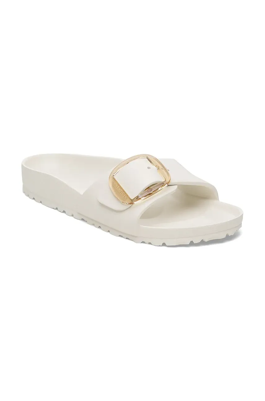 Шлепанцы Birkenstock Madrid Big Buckle EVA женские цвет бежевый 1029633 Шлепанцы Birkenstock Madrid Big Buckle EVA женские цвет бежевый 1029633