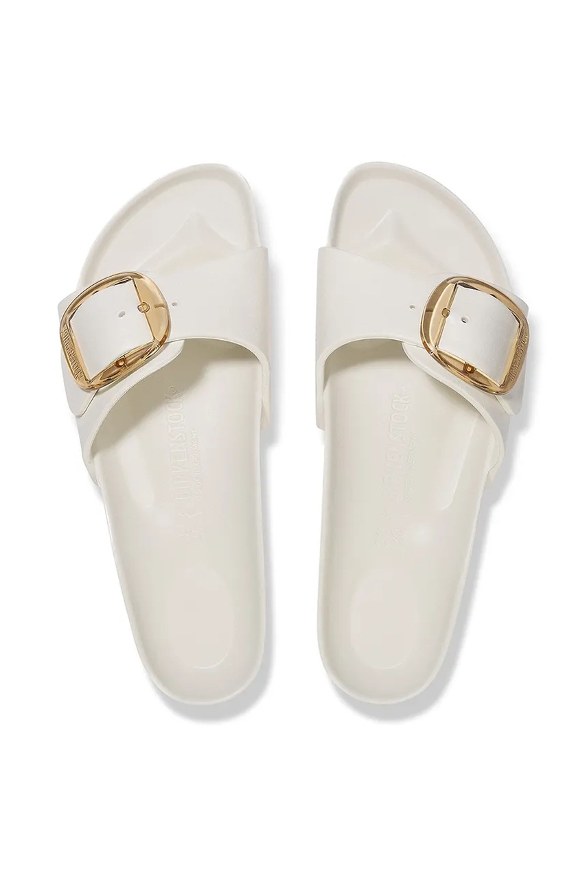 Шльопанці Birkenstock Madrid Big Buckle EVA жіночі колір бежевий 1029633 