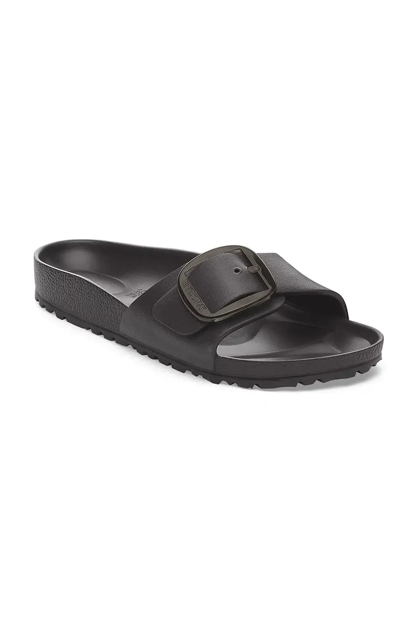 Шлепанцы Birkenstock Madrid Big Buckle EVA женские цвет чёрный 1029635 Шлепанцы Birkenstock Madrid Big Buckle EVA женские цвет чёрный 1029635