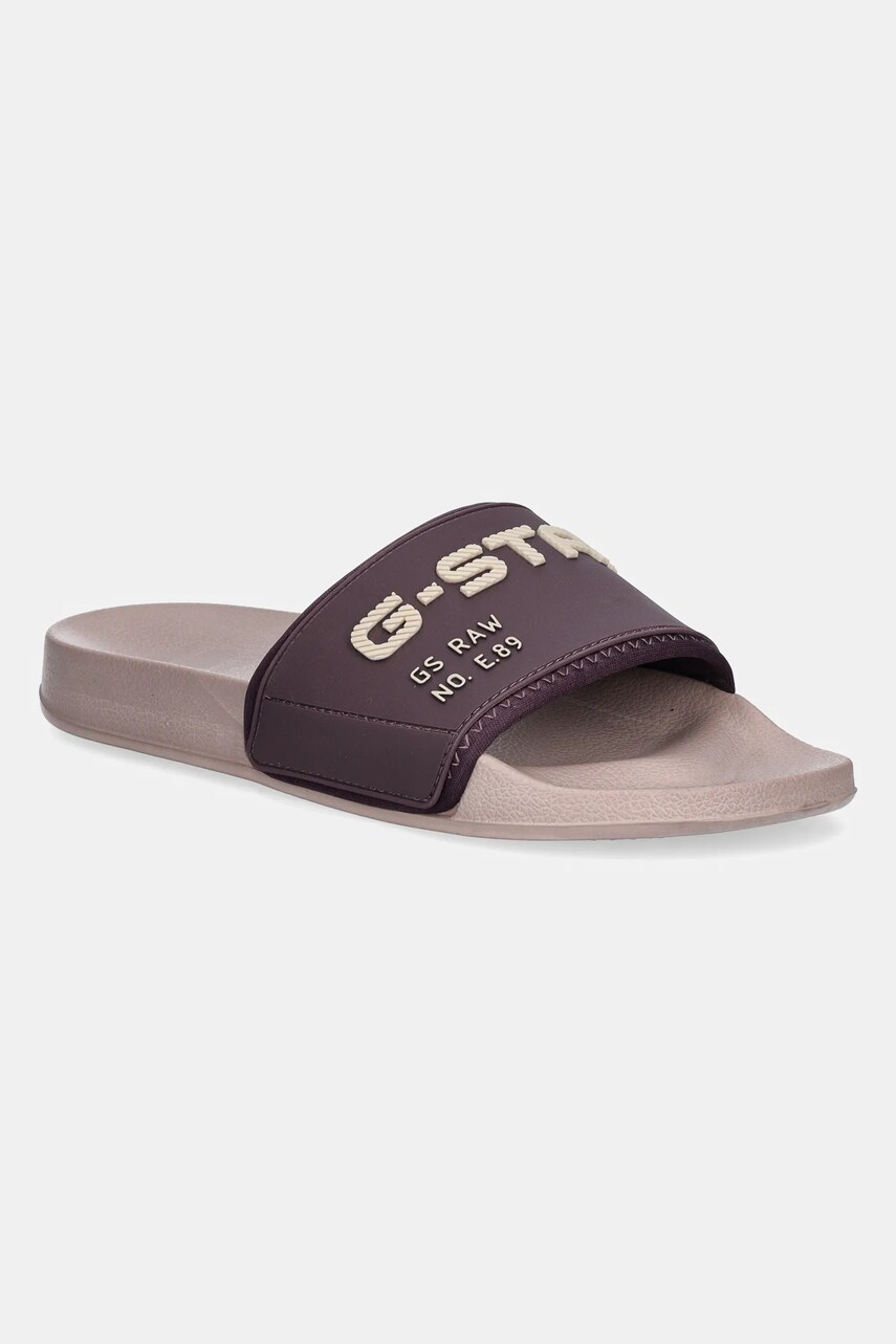 G-Star Raw papuci Cart Slide W femei, culoarea roz, D25823.G964