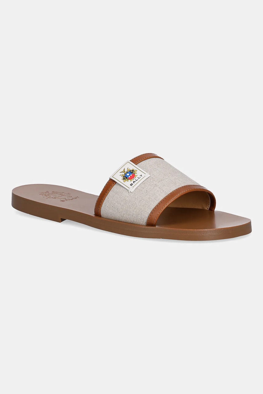 Bally papuci culoarea maro, WF0040