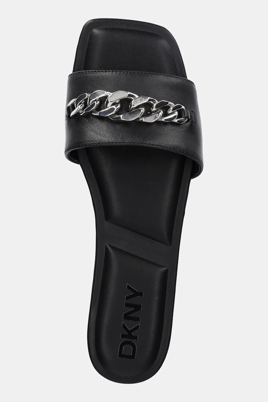 Kožené šľapky Dkny Dania