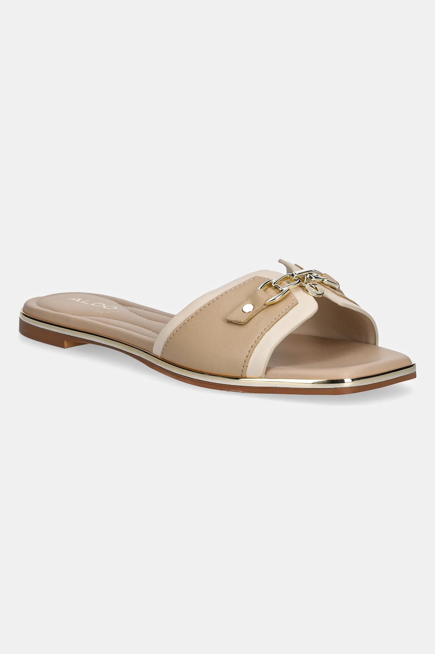 Aldo papuci ALAMASSI femei, culoarea bej, 13917563.ALAMASSI