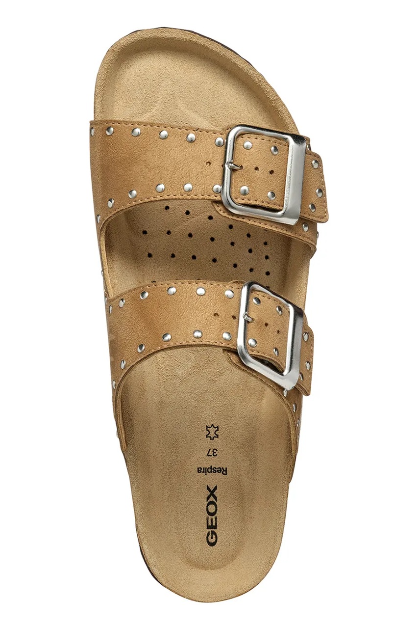 Παντόφλες Geox D BRIONIA R χρώμα: κίτρινο, D55Y3I 000AU C8156 φωτογραφία