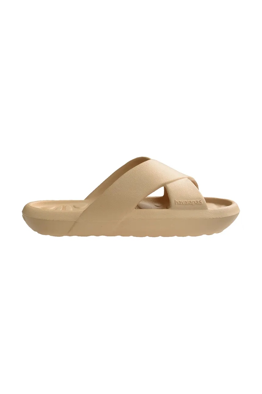 Havaianas papuci CANDY POP culoarea bej, cu platforma, 4149859.0570