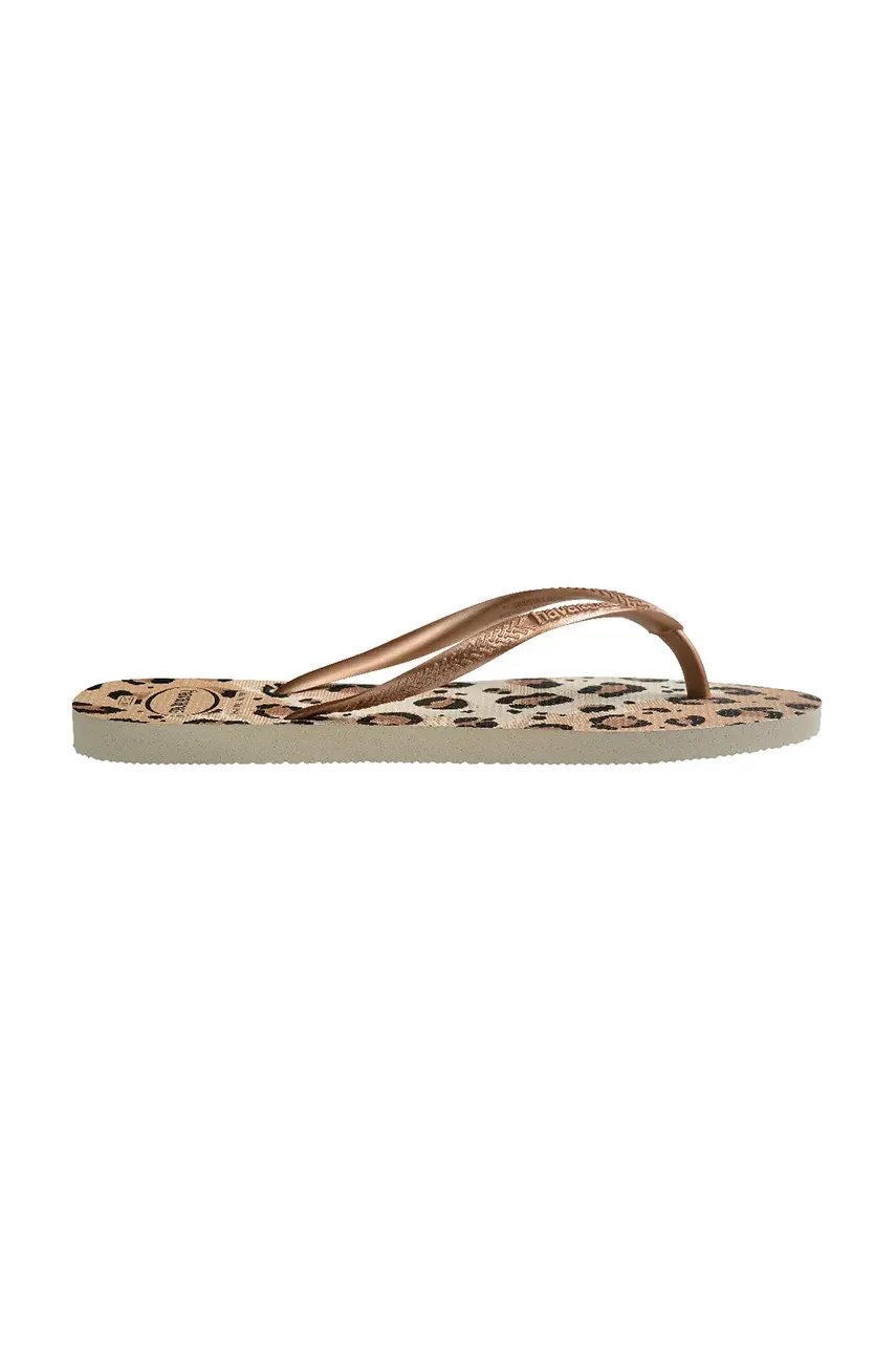 Шлепанцы Havaianas SLIM женские цвет коричневый 4103352.6516 Шлепанцы Havaianas SLIM женские цвет коричневый 4103352.6516