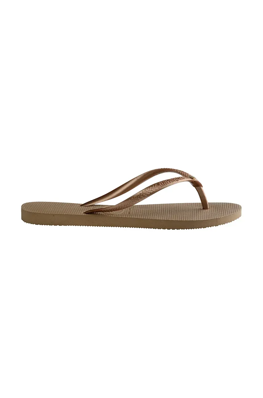 Вьетнамки Havaianas SLIM женские цвет золотой 4145651.3581 Вьетнамки Havaianas SLIM женские цвет золотой 4145651.3581
