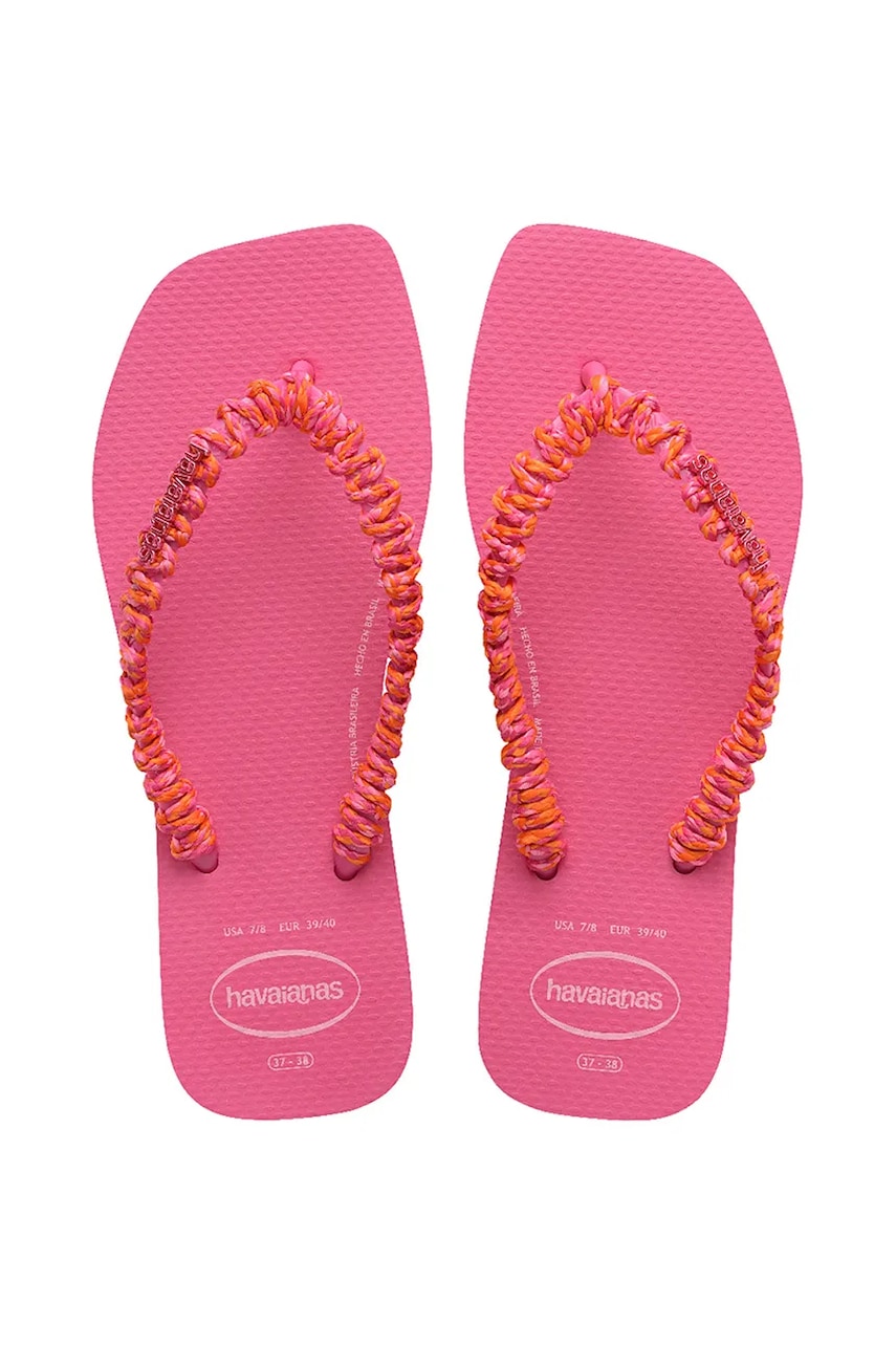 Havaianas slapi SLIM SQUARE BOHO culoarea roz, 4149945.5784