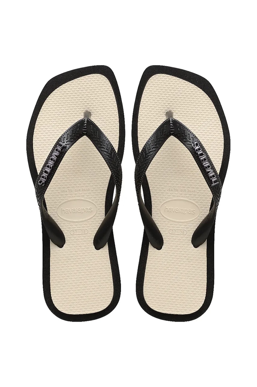 Havaianas slapi TOP SQUARE FUSION femei, culoarea negru, 4149944.0090 Havaianas slapi TOP SQUARE FUSION femei, culoarea negru, 4149944.0090