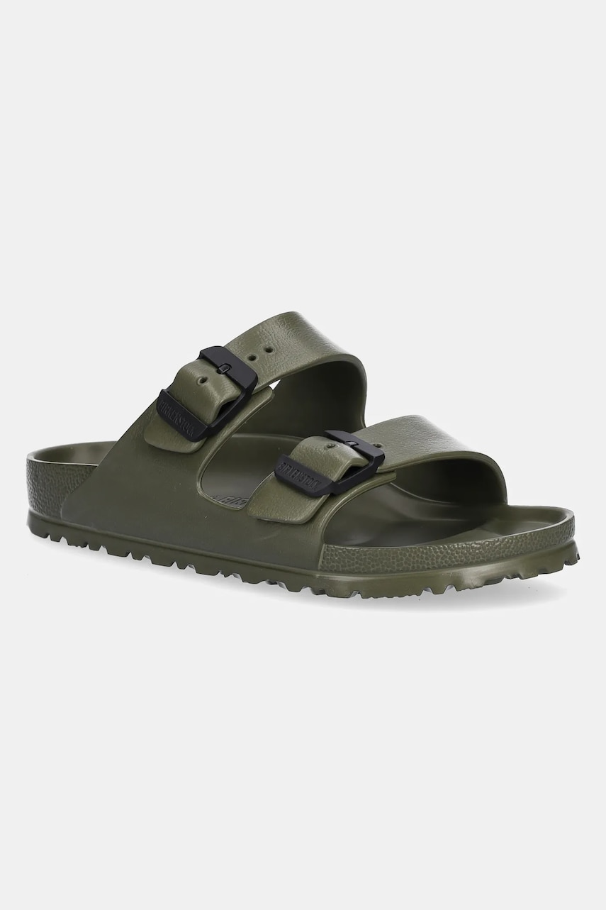 Birkenstock papuci Arizona Stealth Buckle EVA femei, culoarea verde, 1029793 Birkenstock papuci Arizona Stealth Buckle EVA femei, culoarea verde, 1029793
