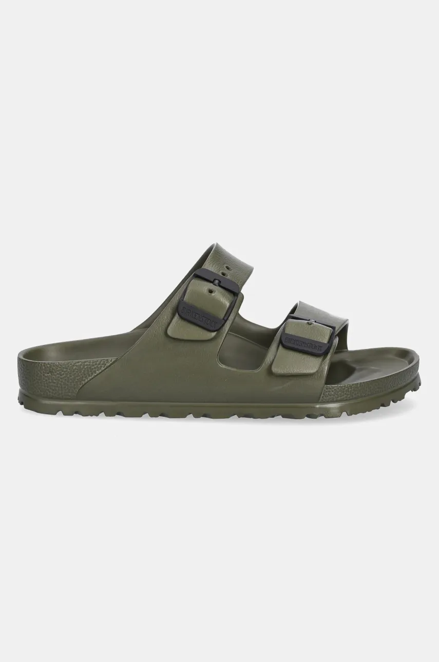Шлепанцы Birkenstock Arizona Stealth Buckle EVA женские цвет зелёный 1029793 Шлепанцы Birkenstock Arizona Stealth Buckle EVA женские цвет зелёный 1029793