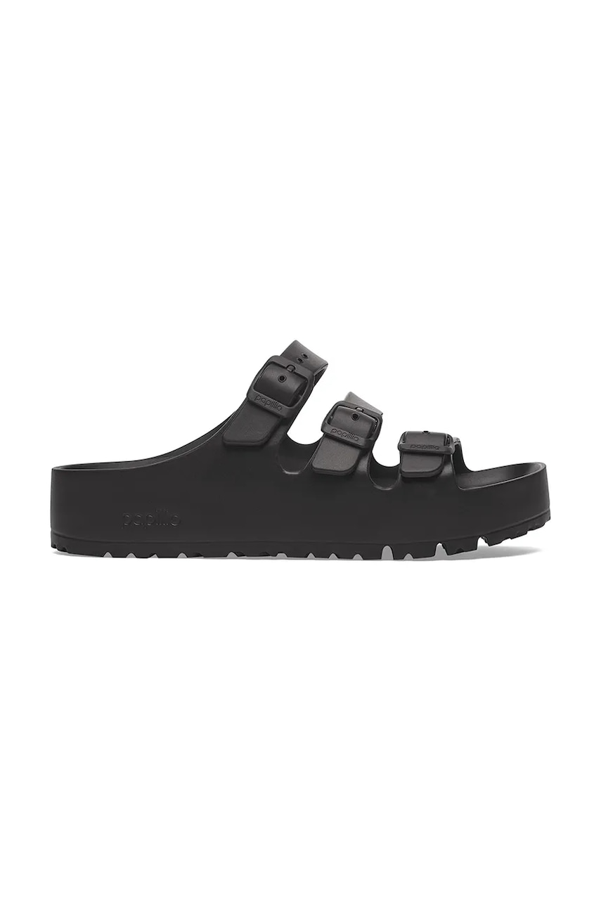 Birkenstock papuci Florida III Flex Platform EVA femei, culoarea negru, cu platforma, 1029738 Birkenstock papuci Florida III Flex Platform EVA femei, culoarea negru, cu platforma, 1029738