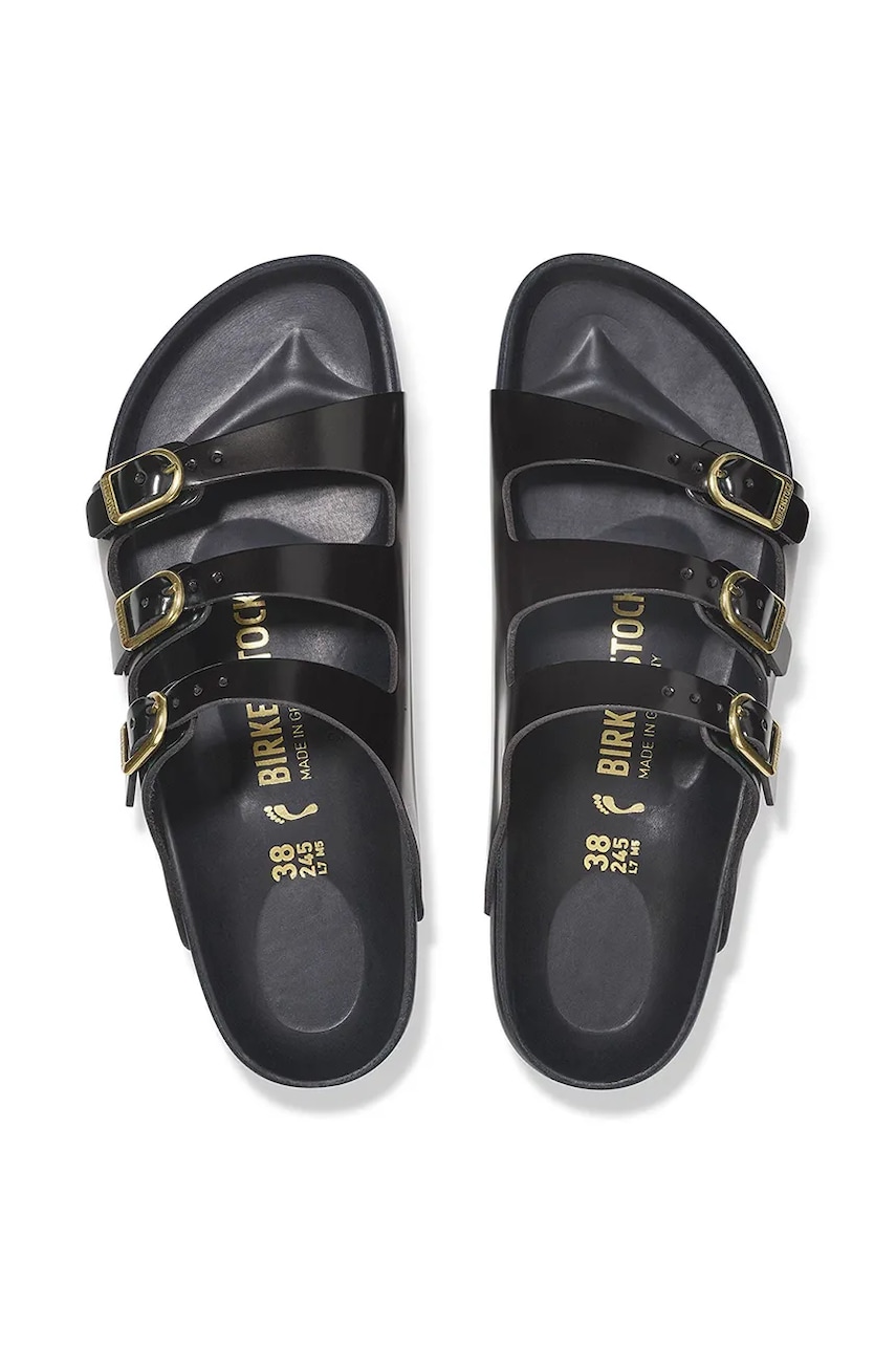 Kožené šľapky Birkenstock Florida D-Buckle Exq
