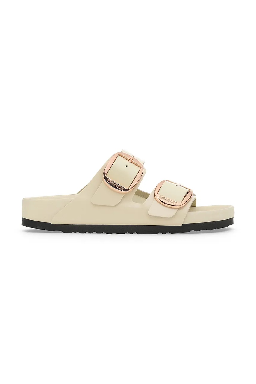 Birkenstock papuci Arizona Exq Big Buckle culoarea bej, 1027850