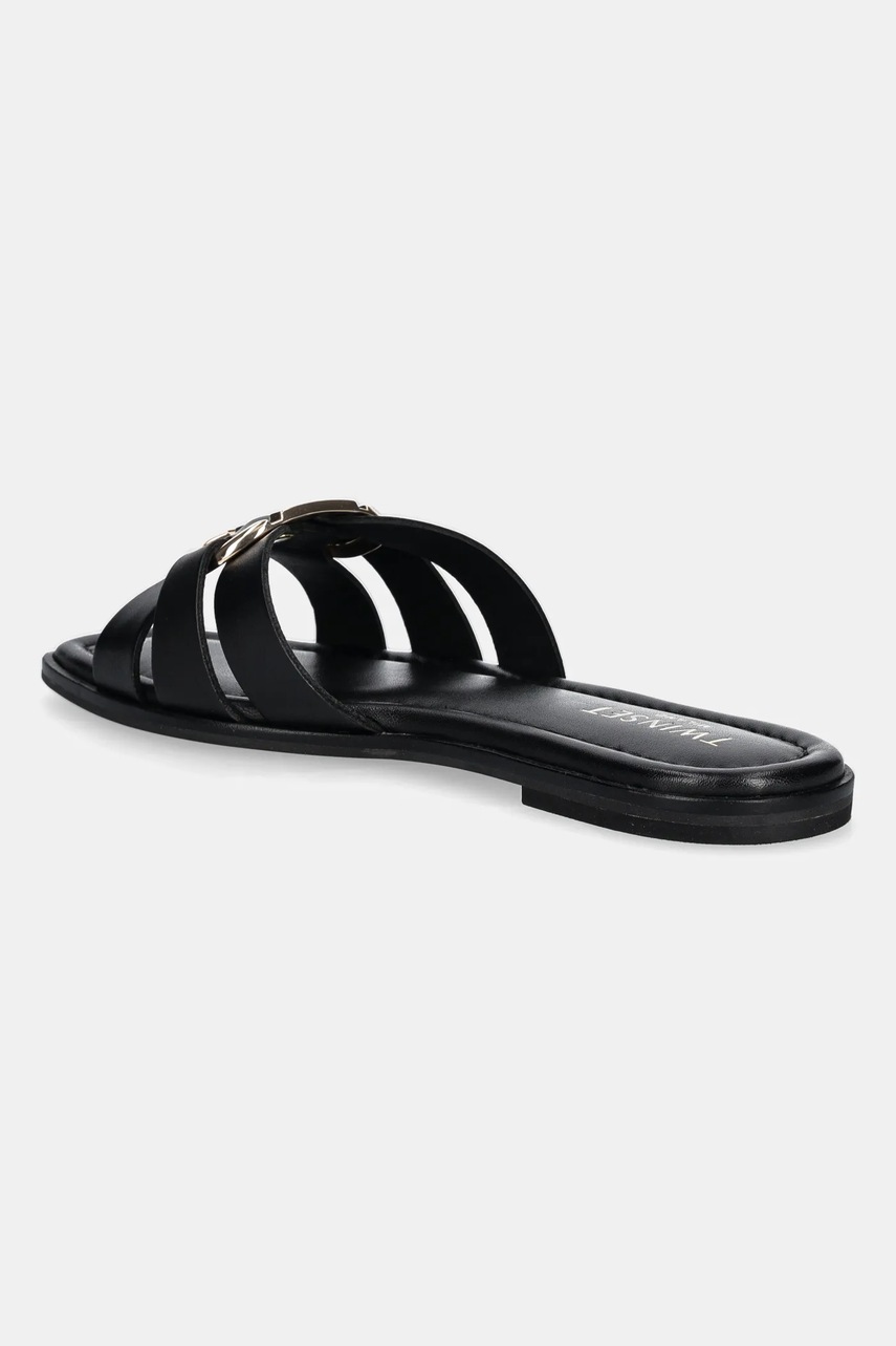 Twinset papucs fekete, 251TGT090 termék 2. képe