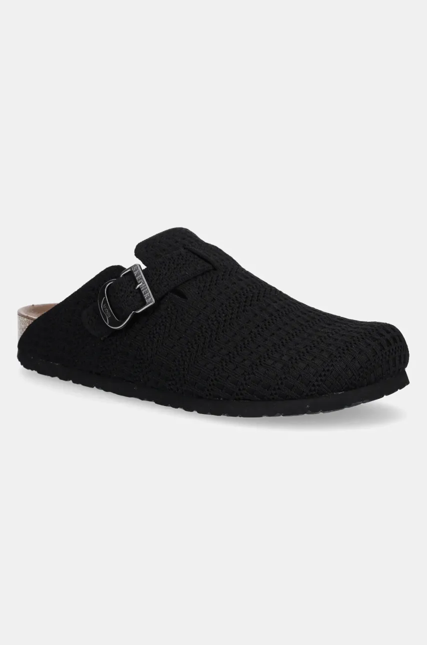 Pantofle Skechers ARCH FIT GRANOLA dámské, černá barva, 159017