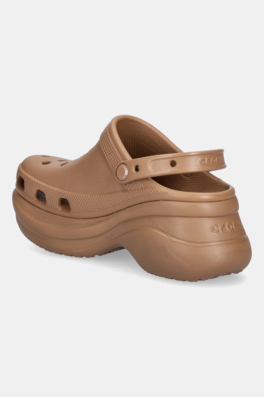 Crocs papucs Classic Bae Clog barna, platformos, 206302 termék 2. képe
