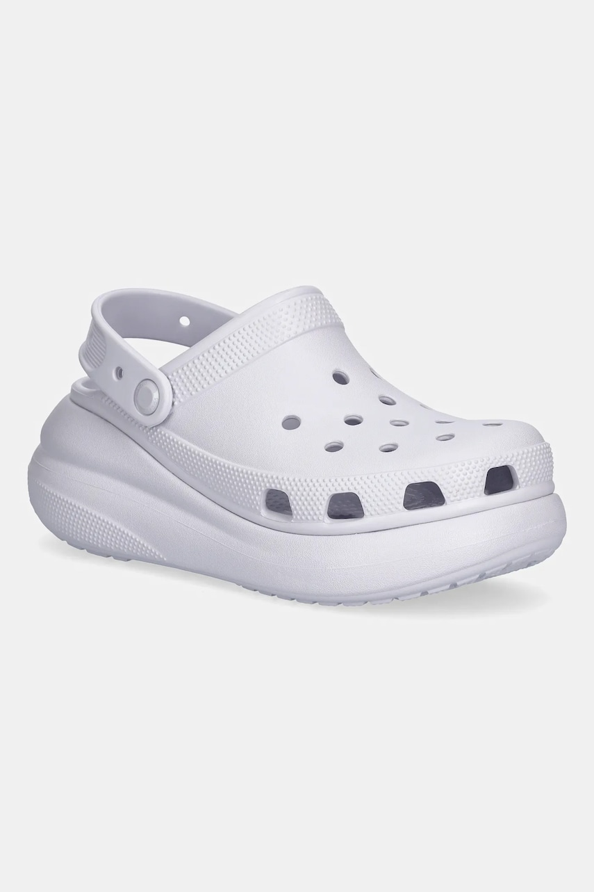 Crocs papuci Classic Crush Clog cu platforma, 207521