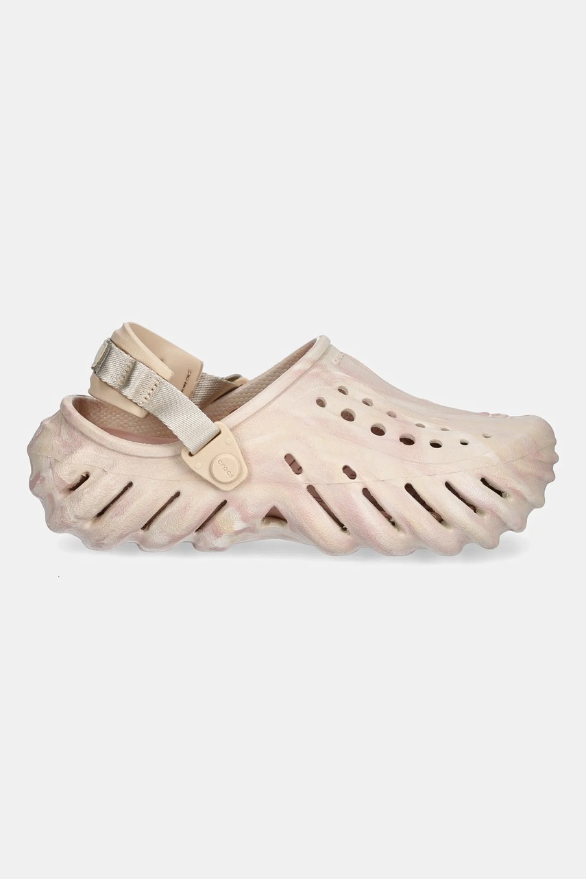 Шлепанцы Crocs Echo Marbled Clog цвет розовый 208454 Шлепанцы Crocs Echo Marbled Clog цвет розовый 208454