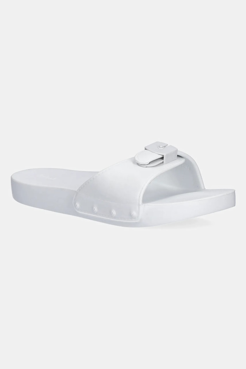 Scholl papuci PESCURA femei, culoarea alb, F314551171