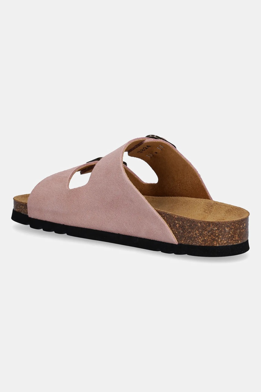 Scholl papucs velúrból JOSEPHINE rózsaszín, női, F321651023 termék 2. képe