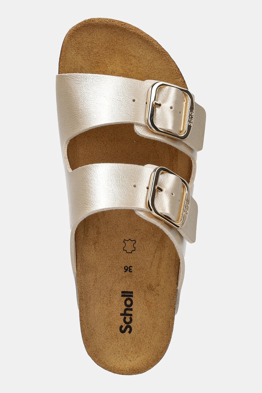 Παντόφλες Scholl JOSEPHINE χρώμα: χρυσαφί, F321662329 φωτογραφία