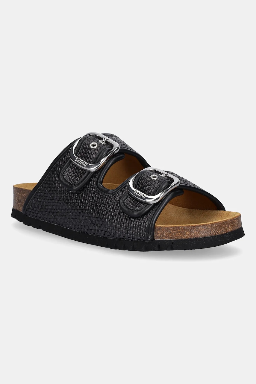 Scholl papuci NOELLE femei, culoarea negru, F322411004 Scholl papuci NOELLE femei, culoarea negru, F322411004