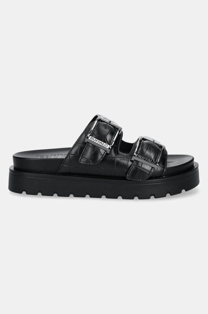 Шлепанцы Buffalo Raya Ari женские цвет чёрный 1602289-BLK Шлепанцы Buffalo Raya Ari женские цвет чёрный 1602289-BLK