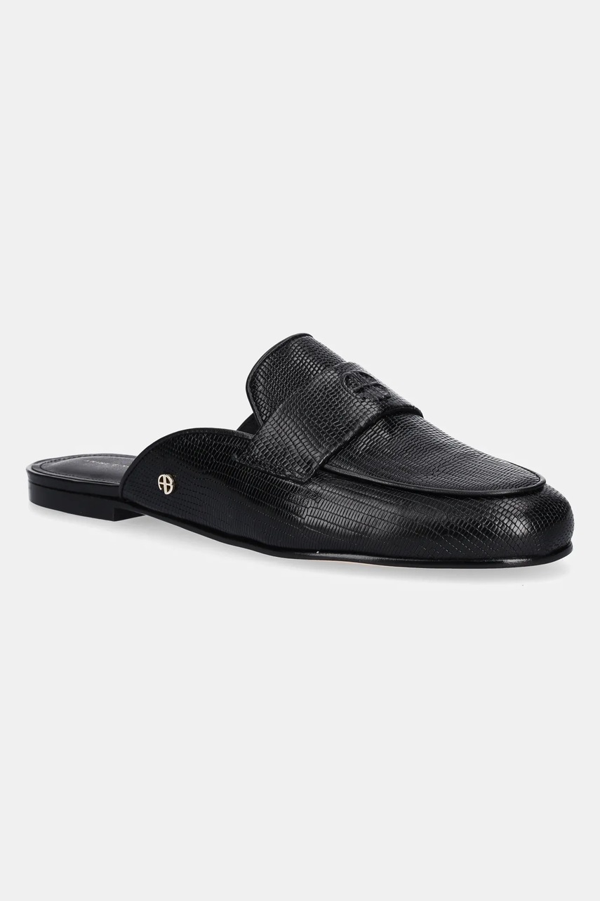 Anine Bing șlapi de piele Corrine Mules