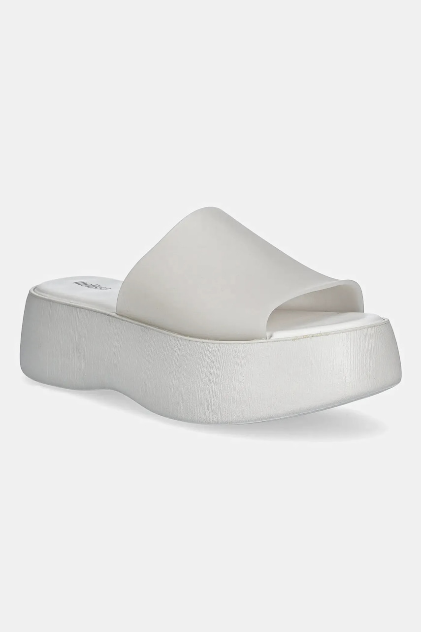 Melissa papuci MELISSA BECKY AD culoarea gri, cu platforma, M 32818