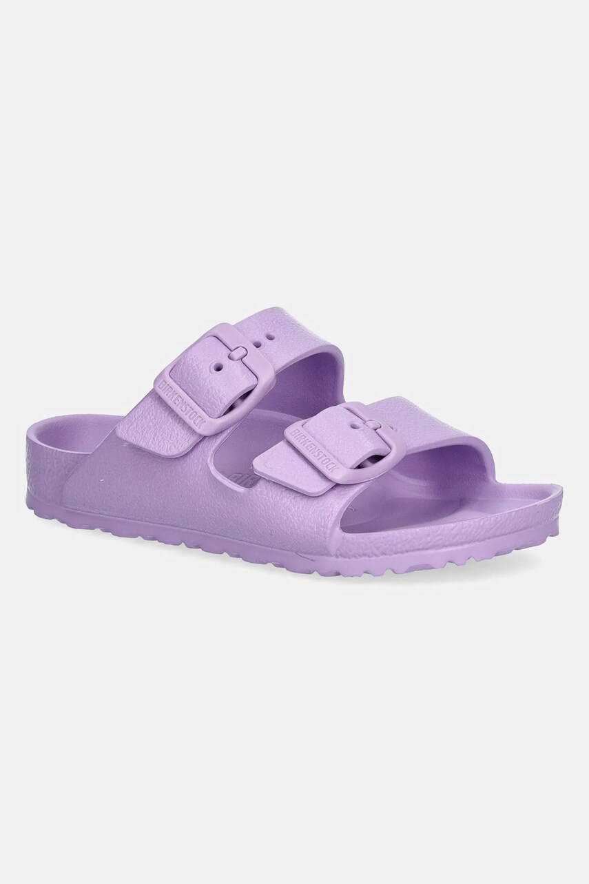 Birkenstock slapi copii Arizona culoarea violet, 1029555