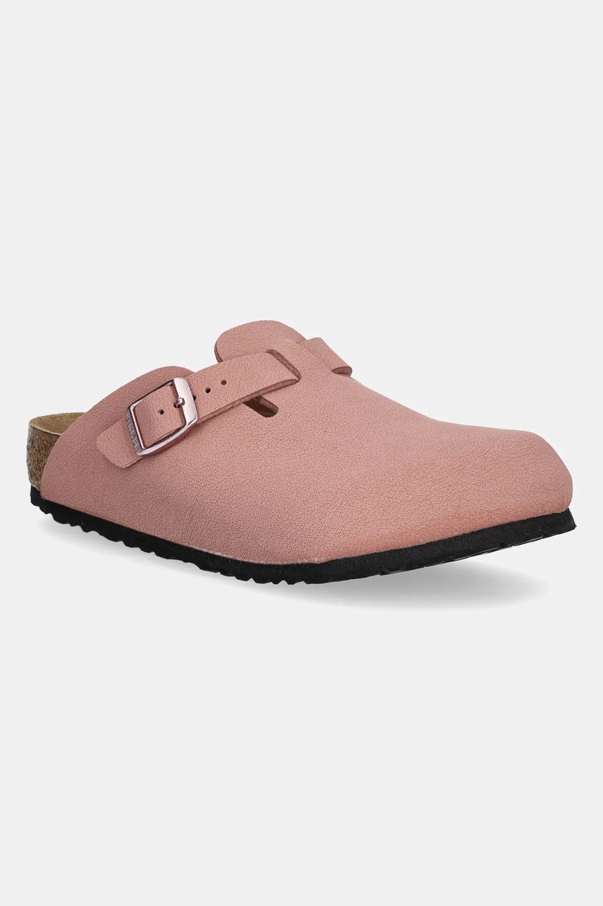 Birkenstock papuci Boston culoarea roz, 1029748