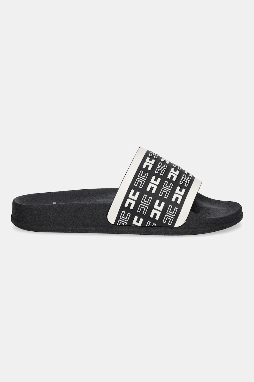 Шлепанцы Elisabetta Franchi цвет чёрный F4A0-E0313 Шлепанцы Elisabetta Franchi цвет чёрный F4A0-E0313